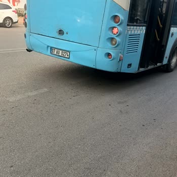 Antalya Büyükşehir Belediyesi Antalya Şehir İçi Otobüs Şoförü