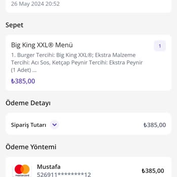 Getir Para İadesi Yapılmadı