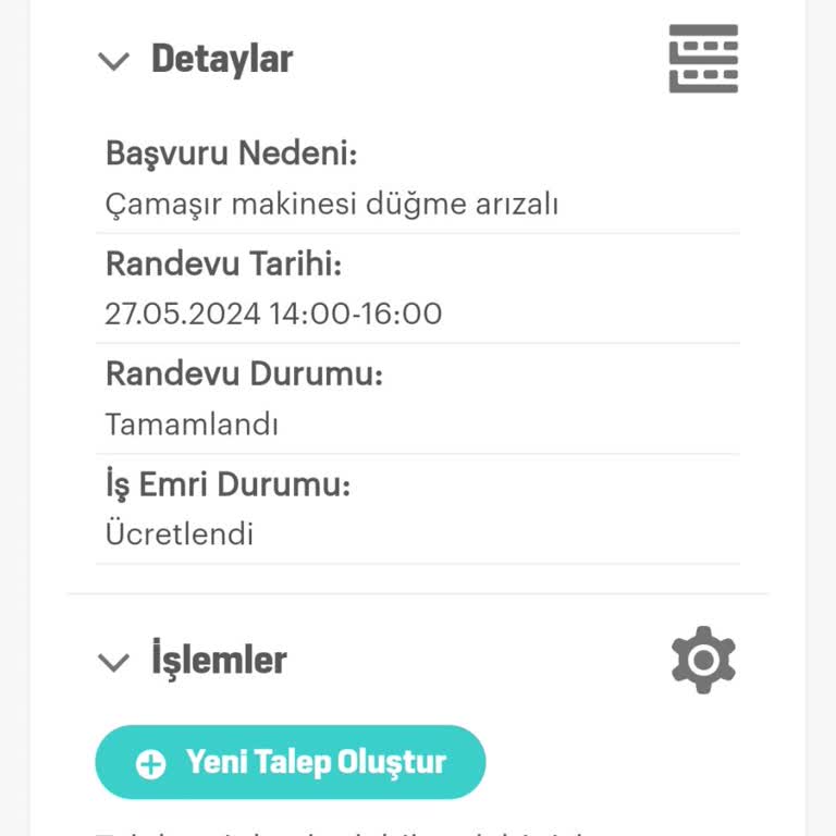 Ümraniye Elmalıkent Arçelik Servis Şikayeti