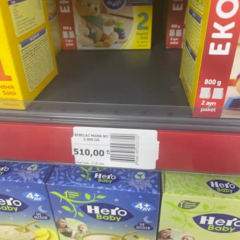Seç Market Samsun Kadifekale Şubesi Fahiş Fiyat/bebelac Mama No:2
