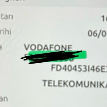 Vodafone Kapattığım Hattın Faturasını Ödetiyor
