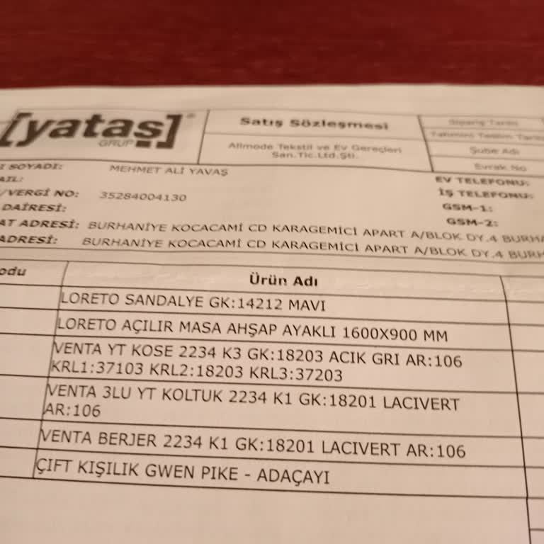 Enza Home Gibi Bilinen Bir Firmadan Bu Kadar Eksiklik Beklemiyordum