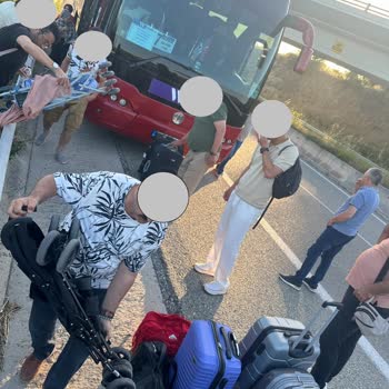 Gezinomi Ekspress Balkan Turunda Tehlikeli Araç Arızası Ve Mağduriyet