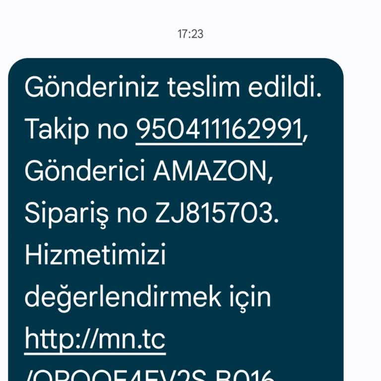 MNG Kargo'dan Ürün Teslim Edildi Bilgisi