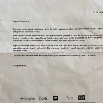 Columbia Shoes Premature Wear and Dismissive Response