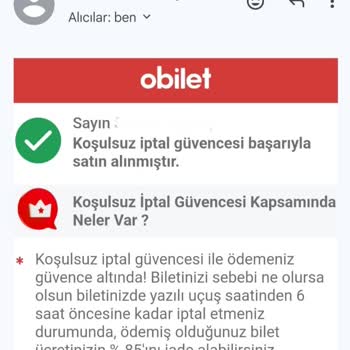 Obilet-Pegasus Uçak Bileti