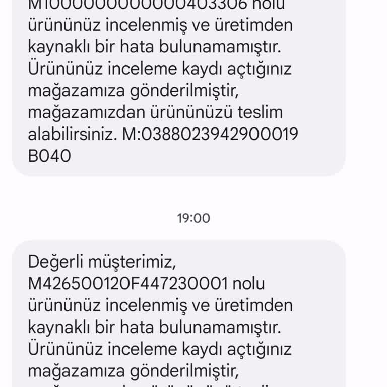 FLO Ayakkabı FLO Ürün İnceleme Red Kararı