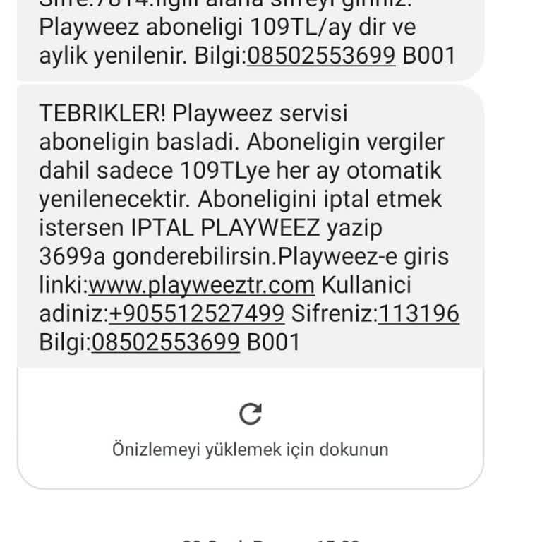 Playwezz Aboneliği Bilgimiz Dışı