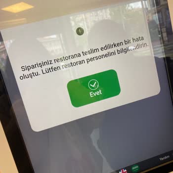 Popeyes Param İade Edilmedi