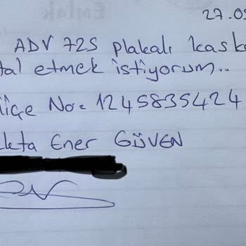 Sigortam.net Te Yaptığım 1245835424 Poliçenin Acil İptali