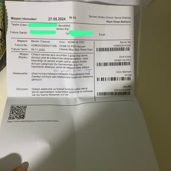 Vatan Bilgisayar Viomi Marka Robot Süpürge Arızaları Düzeltilmiyor!