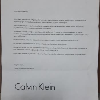 Calvin Klein T-shirt Baskı Atması