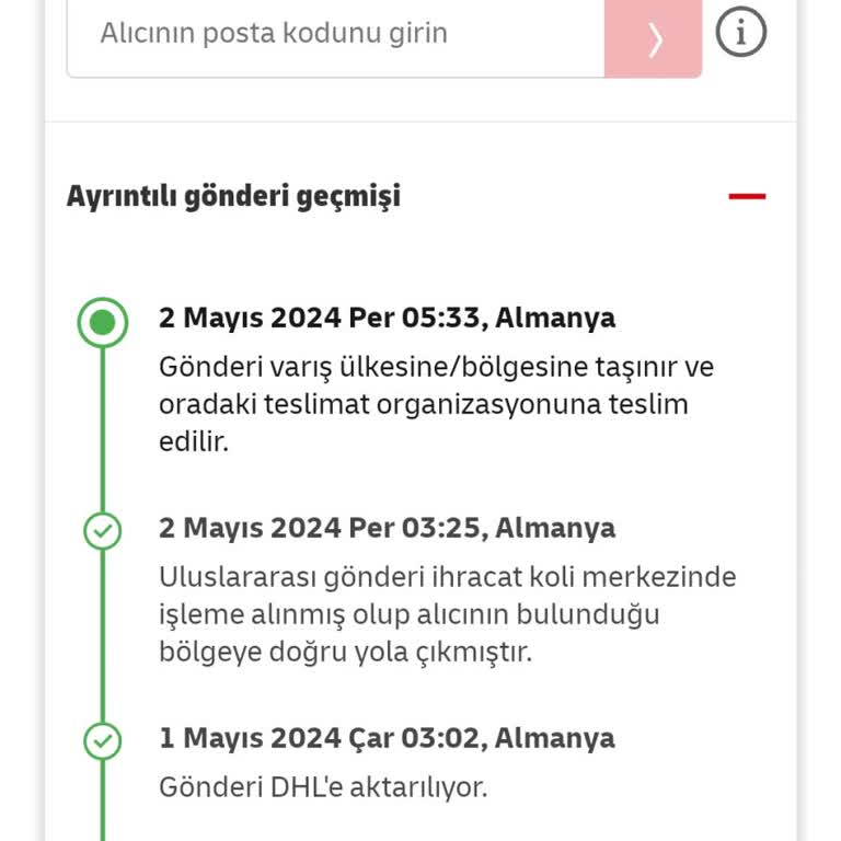 DHL Yurt Dışı Kargo Almanya