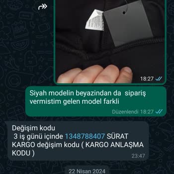 Ellayaz Butik Ellayaz Yanlış Gönderdiği Ürünün Kargo Ücretini Müşterisinden Aldı