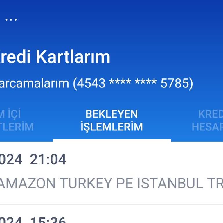 Habersiz Para Çekim Amazon İyzico