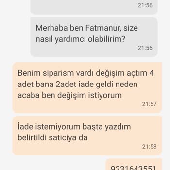 Trendyol Mağazanın İlgisizliği Olmaz