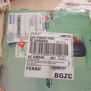 Aras Kargo Bana Ait Olmayan Bir Kargo