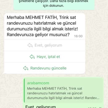 Arabam.com Trink Sat Oyunu