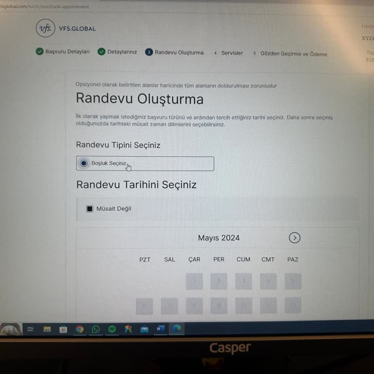 VFS Global Australia Biometric Appointment Page Stuck. Can't Book My Tourist Visa