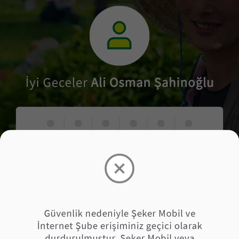 Şekerbank Banka Hesabımı Blokeledi