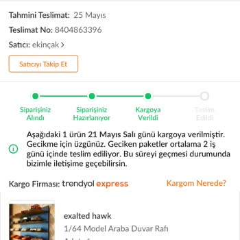 Trendyol Express Kargomu Kaybetti Ve İade Yapmıyor