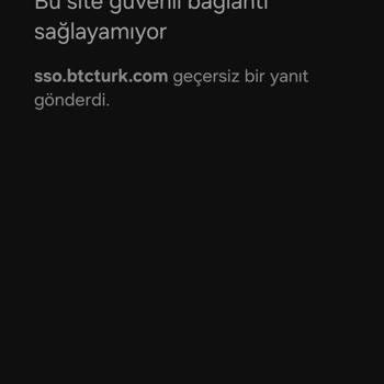 BTCTURK Şifre BTC T