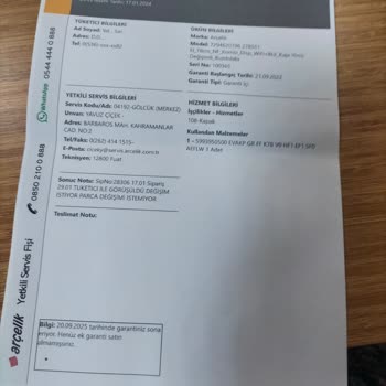 Arcelikavm.com Buzdolabı Şikayet Başvurusu