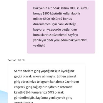 Onwin Bahis Para Çekim Hatası