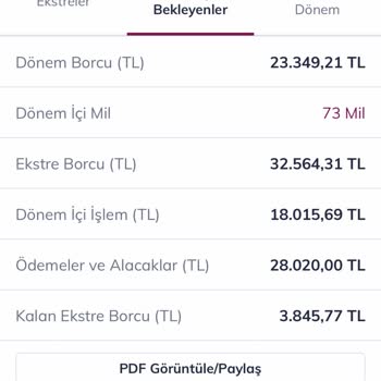 QNB Finansbank Yanlış Ekstre Hesaplıyor