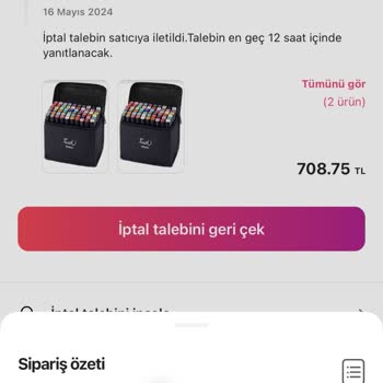 Gardrops Sipariş İptalinde Yaşanan Sistem Sorunu