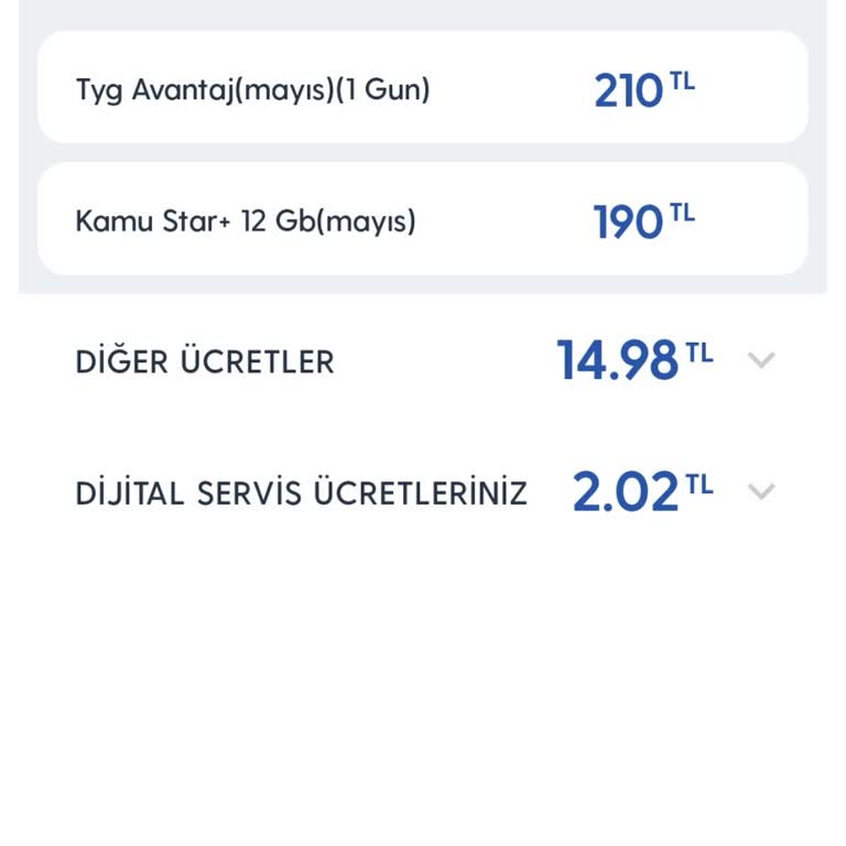 Turkcell Faturama Tyg Eklenmesi
