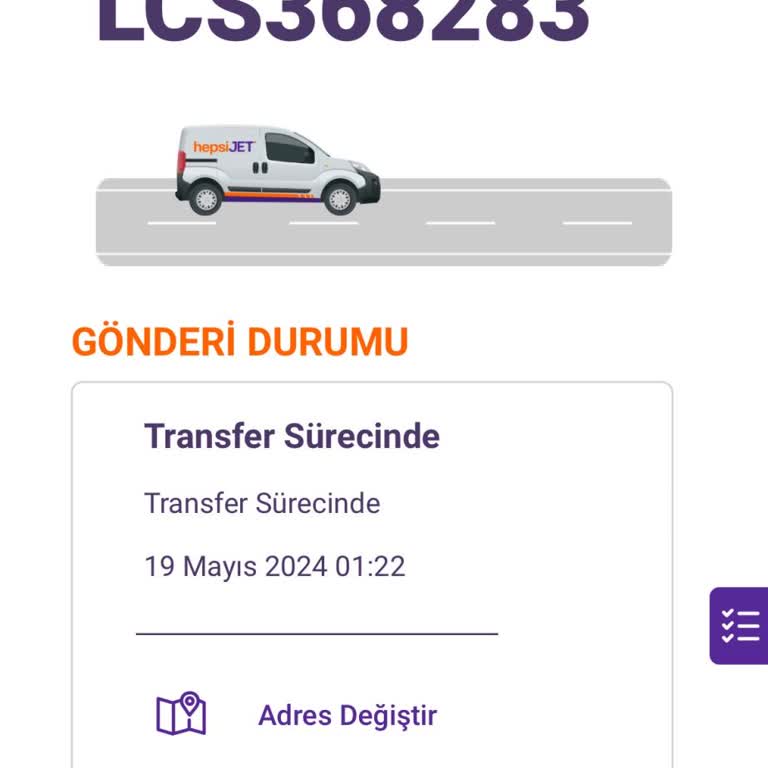 hepsiJET Kargo Teslimi Elime Ulaşmadı