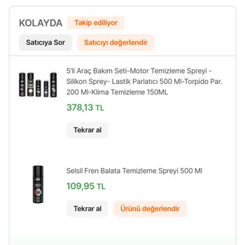 Selsil Ürünleri Kullandım Arabama Bir Fayda Sağlamadı.