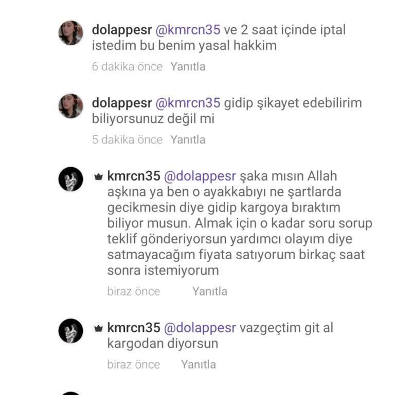 Dolap Şikayet Destek