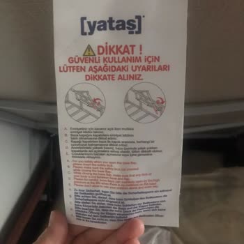 Yataş Satış Sonrası Hizmetinden Şikayetim Var