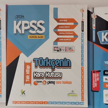İnformal Yayınları KPSS Lisans Kara Kutu Seti Video Çözümleri Şikayeti