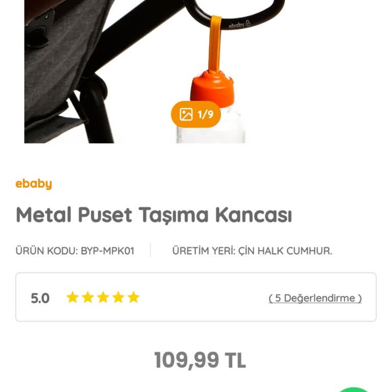 ebebek Ürün Stoğu Yok