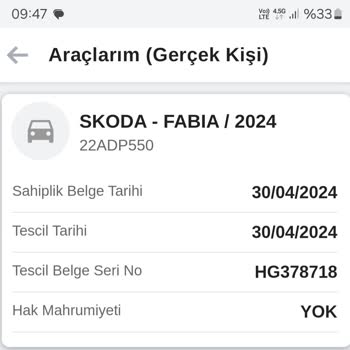 Skoda Fabia İlgisiz Servisler