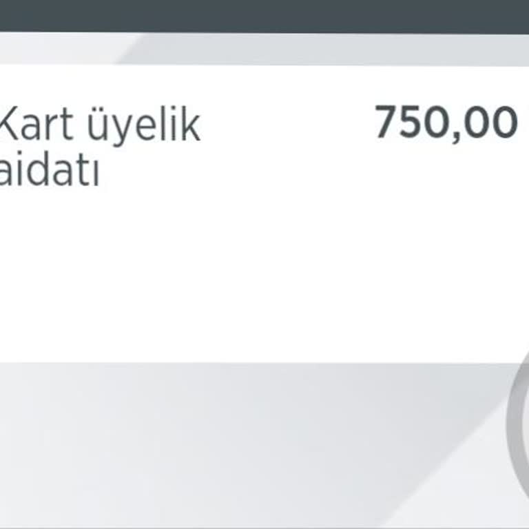 Ziraat Bankası 750 TL Kart Ücreti Şikayeti
