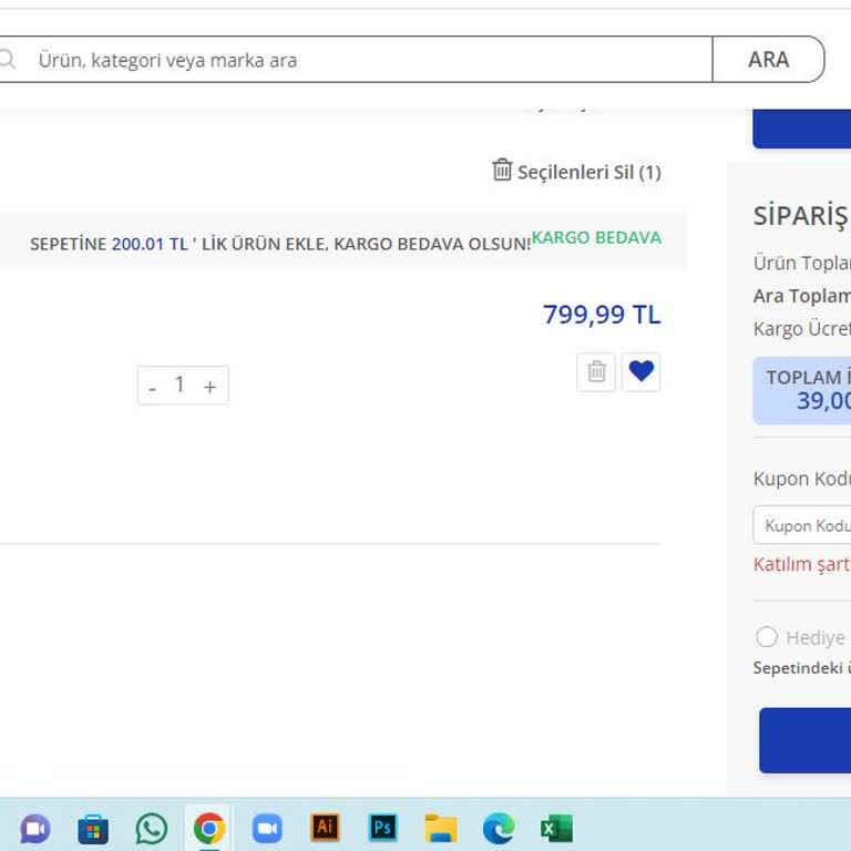 LC Waikiki Katılım Şartları Sağlanamadı.