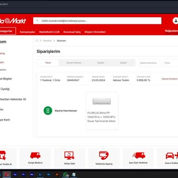 Media Markt Kafasına Göre Ürün İptali.