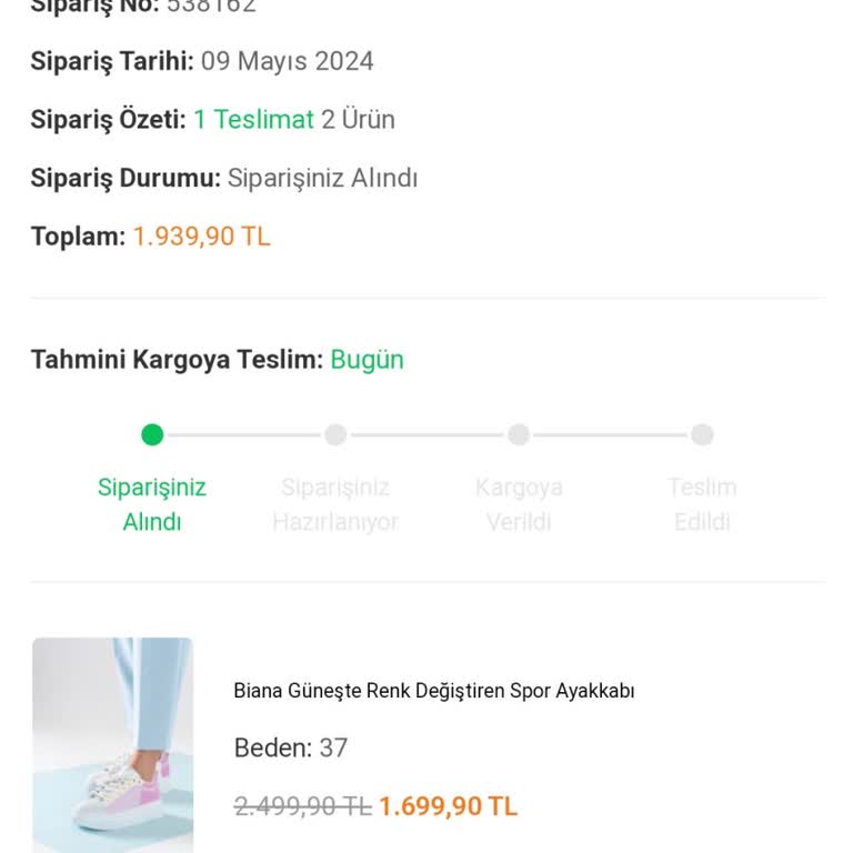 Awon Ayakkabı Hazırlık Aşamasından Çıkamayan Ürünler