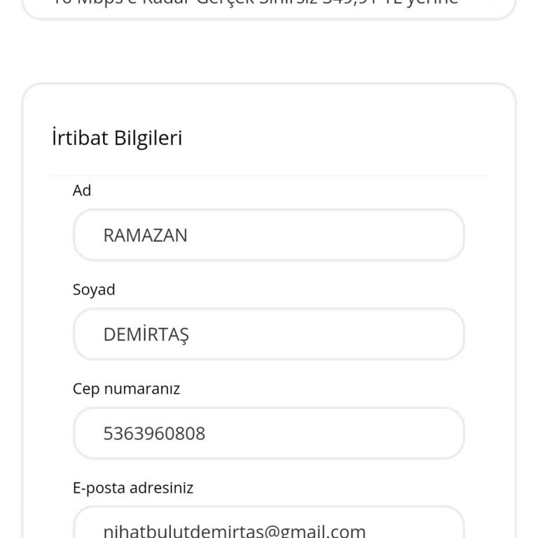 Millenicom İnternet Hizmeti Adres Değişikliği