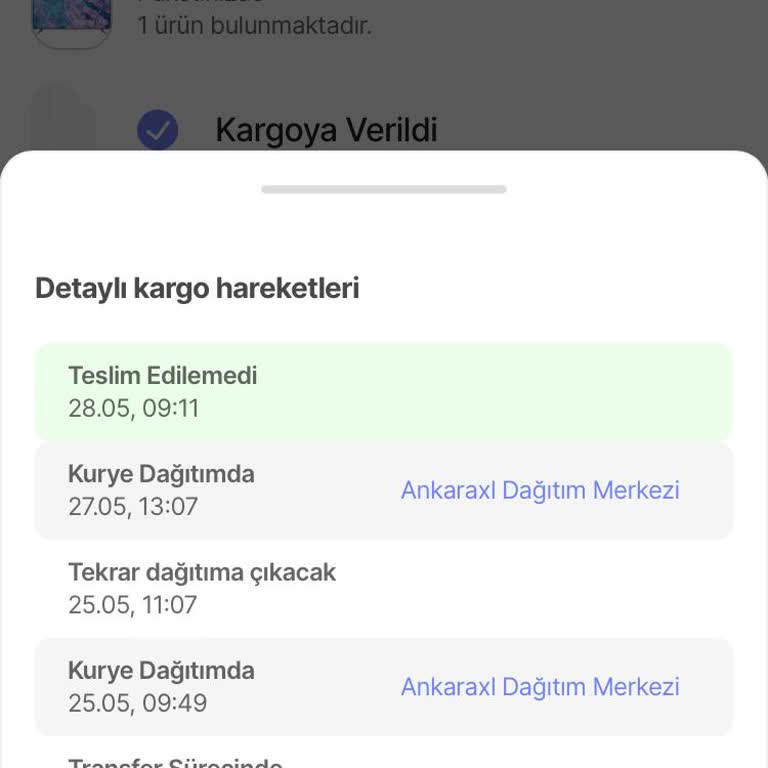Hepsijet Kargomu Teslim Etmiyor