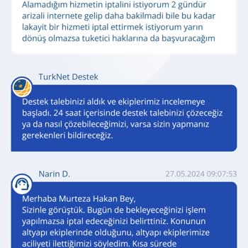 Alamadığım TurkNet İnternet Hizmeti Ve Kalitesi