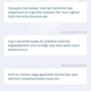 Alamadığım TurkNet İnternet Hizmeti Ve Kalitesi