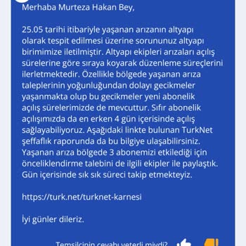 Alamadığım TurkNet İnternet Hizmeti Ve Kalitesi
