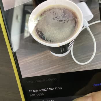 Coffy Eskişehir Anadolu Üniversitesi'nde Yanlış Sipariş.