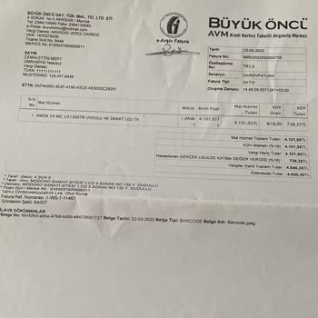 Awox Marka 50'UHD LED TV Sürekli Arızalanması Ve Çözüm Üretilememesi