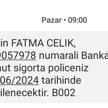 Türkiye Sigorta İzinsiz Poliçe Yenilemesi